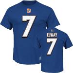 John Elway Denver Broncos Majestic NFL "Eligible Receiver II" HOF Men's T-Shirt