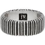 John Varvatos wire-textured sterling-silver ring