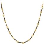 John Varvatos Woven single-strand necklace - Gold