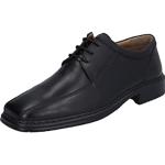 Josef Seibel Maurice Men's Low Shoes Leather Shoes Comfort Lace-Up - Black - 46 EU