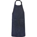 Practical apron - colour: denim - size: 90 x 76 cm
