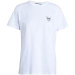 Naisten Valkoiset Ekologisesti tuotetut Koon XS Lyhythihaiset Karl Lagerfeld O -kaula-aukkoiset Kestävän muodin Puuvillalogo-t-paidat 