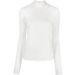 Naisten Valkoiset Polyesteriset Pitkähihaiset Karl Lagerfeld Pitkähihaiset paidat 
