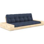 Siniset Designer Mänty-puiset KARUP 3 hengen 3-istuttavat sohvat 