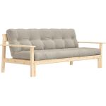 Valkoiset Designer Mänty-puiset Käsinojalliset KARUP 3 hengen 3-istuttavat sohvat 