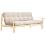 Valkoiset Designer Mänty-puiset Käsinojalliset KARUP 3 hengen 3-istuttavat sohvat 