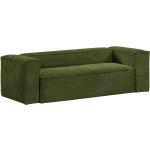 Vihreät Designer Mänty-puiset Kave Home 3 hengen 3-istuttavat sohvat 