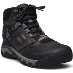 Ke Ridge Flex Mid Wp M Magnet-Black Shoes Sport Shoes Outdoor-hiking Shoes Black KEEN