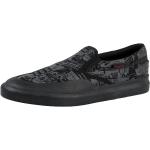 Naisten Mustat Kankaiset Koon 40,5 Slip on -malliset DC Shoes AC/DC Slip-on-tennarit alennuksella 
