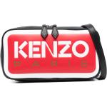 Miesten Mustat Polyesteriset KENZO Logo Lähettilaukut 