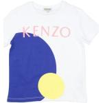 Tyttöjen Valkoiset Puuvillaiset KENZO - Printti-t-paidat ilmaisella kuljetuksella verkkokaupasta Yoox.com 