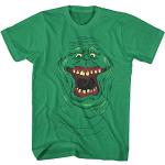 Kid's T-Shirt Ghostbusters Slimer Movie Mind Iconic Film - Green, 7/8