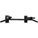 Klarfit Pull-Up Bar for Wall or Ceiling (Up To 350 kg, Model 3 or 4 Grip Groups, Includes Heavy Duty Anchors for Mounting Steel – Available in Black or White