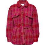 Naisten Punaiset Shacket -takit talvikaudelle alennuksella 