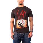 Korn Korn album cover offiziell Herren Nue Schwarz T Shirt