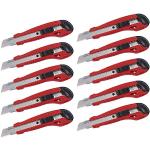 Kreator KRT000204 Utility Knife 18 mm Snap Off Blade with Automatic Lock Pack of 10