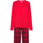 Naisten Punaiset Koon S Calvin Klein Pyjamat 