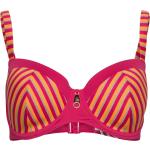 La Concha Padded Bikini Top Swimwear Bikinis Bikini Tops Wired Bikinitops Pink Primadonna
