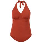 Naisten Punaiset Yksiväriset Polyuretaanista valmistetut La Redoute Topatut uimapuvut alennuksella 