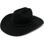 Naisten Mustat Cowboy-hatut 59 cm päänympäryksellä 