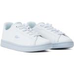 Lacoste Kids Carnaby Pro logo-print sneakers - White