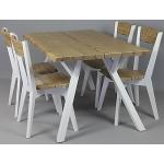 Lana pöytä 150x90cm+4-Lana tuolia