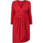 Naisten Punaiset Polyesteriset Koon 4 XL Pitkähihaiset Ralph Lauren Plus-koon mekot 