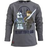 Lego Wear Boy'S T-Shirt Star Wars Thor 156 - T-Shirt L/s - Grey, Uk 10 Years