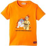 Legowear Boys Star Wars Timmy 352 T-Shirt, Orange, 9 Years (Manufacturer Size:134)