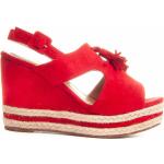 Naisten Punaiset Koon 38 Sandaalit alle 3cm koroilla alennuksella 