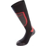 Lenz Ski Socks Merino Wool 3.0 Unisex Black black/red Size:45 - 47