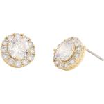 Lex St Ear G/Clear Accessories Jewellery Earrings Studs Gold SNÖ Of Sweden