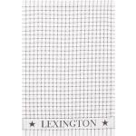 Valkoiset Klassiset Tekstiilistä valmistetut Koon 50x70 Lexington Clothing Keittiöpyyhkeet 