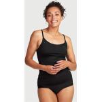 Naisten Mustat Mikrokuituiset Saumattomat U -kaula-aukkoiset Muotoilevat alusvaatteet 