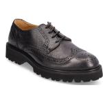 Miesten Mustat Business-tyyliset Koon 43 Kevyet Derby-kengät 
