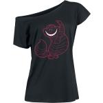 Liisa Ihmemaassa - Disney T-paita - Cheshire Cat - S- M - varten Naiset - Musta