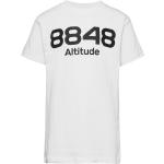Lium Jr Tee T-shirts Short-sleeved Valkoinen 8848 Altitude Ehdollinen Tarjous