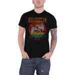 Led Zeppelin Herren Ledzeppelin_usa Tour '75_Men_bl_ts: S T-Shirt, Schwarz (Black Black), Small