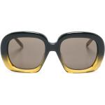 LOEWE EYEWEAR gradient square-frame sunglasses - Green