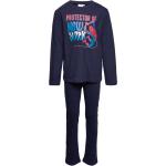 Lasten Tummansiniset Spiderman Pyjamat verkkokaupasta Boozt.com 