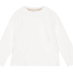 Long Sleeve Cotton T-Shirt T-shirts Long-sleeved T-shirts Valkoinen Mango