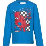 Lasten Siniset Koon 98 Spiderman Pitkähihaiset t-paidat verkkokaupasta Boozt.com 