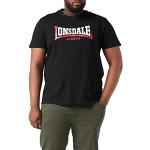 Miesten Mustat Koon XL Konepestävät Lonsdale O -kaula-aukkoiset Logo-t-paidat alennuksella 