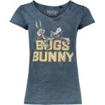 Looney Tunes T-paita - Bugs Bunny - S- XXL - varten Naiset - Sininen