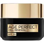 L'oréal Paris Age Perfect Cell Renewal Day Cream Spf30 50 Ml Päivävoide Kasvovoide Nude L'Oréal Paris