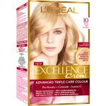 L'Oréal Paris - Exellence 10 Extra Light Blonde kirkas vaalea - Luonnonväri