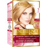 L'Oréal Paris - Exellence Very light Blonde 9 Vaalea - Luonnonväri