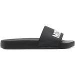 Naisten Mustat PVC-muoviset Koon 35 Pyöreäkärkiset Slip on -malliset Moschino Love Moschino Pistokkaat kesäkaudelle 