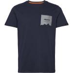 Lr Musto Pocket Tee T-shirts Short-sleeved Sininen Musto Ehdollinen Tarjous