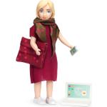 Lundby Docka Med Dator Toys Dolls & Accessories Doll House Accessories Multi/patterned Lundby